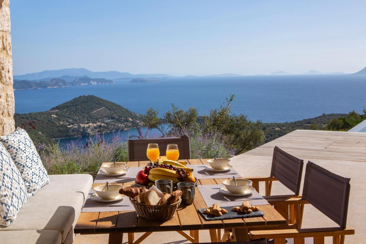 Blooms Of Sivota Bay - Luxury Villas With Private Heated Pool Exterior foto