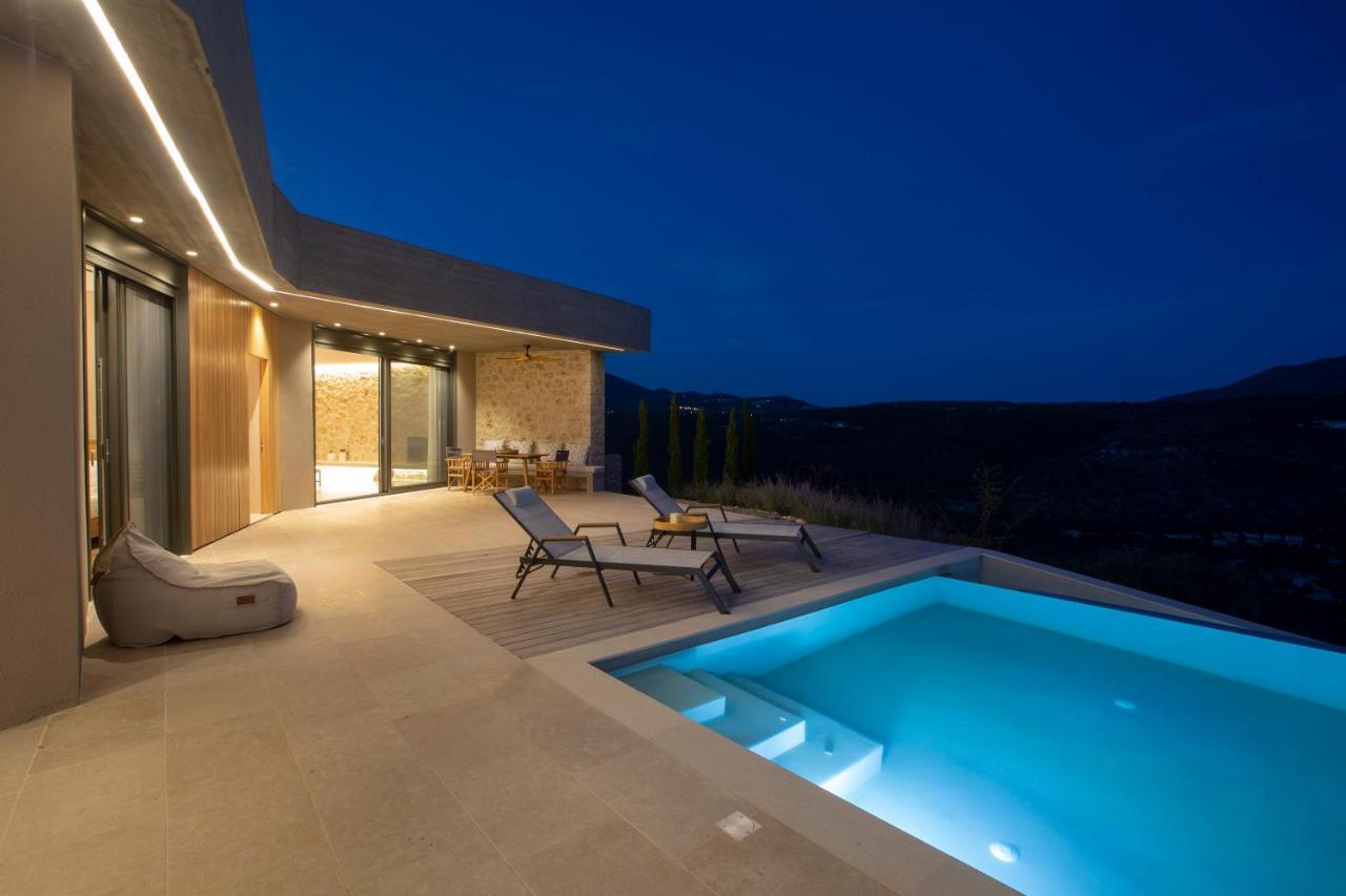 Blooms Of Sivota Bay - Luxury Villas With Private Heated Pool Exterior foto