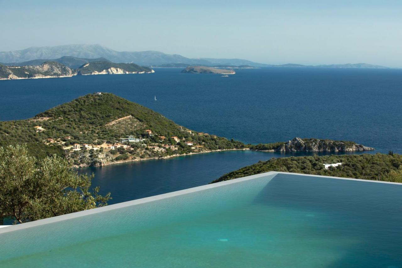 Blooms Of Sivota Bay - Luxury Villas With Private Heated Pool Exterior foto